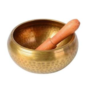 Cuenco de meditación artesanal de latón para yoga, mindfulness y sanación por sonido al mejor precio en India - Product Image 1
