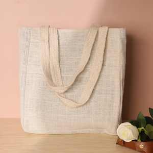 Sac fourre-tout 100 % naturel fait main pour femme, style décontracté, fabriqué en Inde par Whimsy Art Craft - Product Image 3