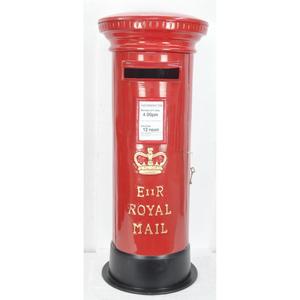 Ground Mount Tall Cylindrical Pillar London Post Box Mails Receiving <b>Cast</b> Iron Letter Box Custom Size Available - Product Image 6