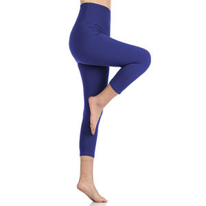 Women's High Waisted Solid Fitness <b>Shorts</b> Seamless Gym Workout Tights Elastic Butt Hip Lifting Yoga <b>Leggings</b> Four Way stretch - Product Image 6