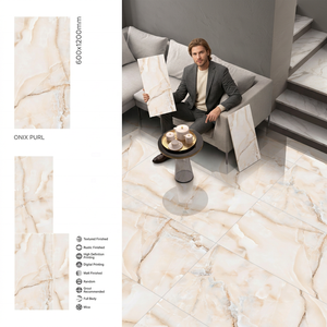 Pulpis Crema Realgres 600x1200 Poli Intérieur Intérieur Porcelaine Émaillée 2X4 Carrelage de Sol 24x48 Céramique Travertin Porcelanato - Product Image 5