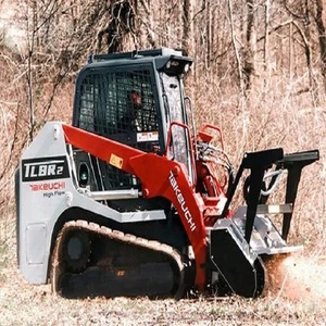 Chargeuse compacte professionnelle Takeuchi TL12V2, moteur diesel Kubota 111 ch, broyeur conçu pour le défrichement et la préparation des terrains - Product Image 4