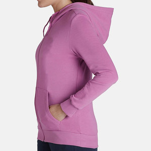 Sweat à capuche pull-over en mélange de coton pour femme, style minimaliste, uni, coupe oversize, pour l'hiver et le quotidien, fournisseur - Product Image 6