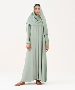 Abaya pour femmes avec logo personnalisé, fabrication haut de gamme, vêtements modestes avec embellissements faits à la main et prix de gros d'usine - Product Image 4