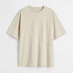 T-shirt surdimensionné pour homme, t-shirts d'été de haute qualité personnalisés avec logo personnalisé, haut à manches courtes, haute qualité 220 g/m², 100 % coton - Product Image 1