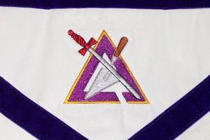 York Rite Freemason Knight Templar Royal Arch Cryptic Mason Luxury Regalia Apron <b>Pins</b> Cufflinks Collection - Product Image 2