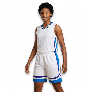 Uniforme de baloncesto para mujer, uniforme de baloncesto de tela suave, uniforme de baloncesto cómodo para deportes al aire libre - Product Image 6