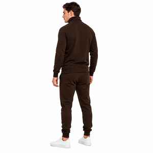 Ensemble de survêtement technique confortable et chaud, séchage rapide, respirant, pour la gym et l'entraînement, haut et pantalon en molleton brossé pour l'hiver - Product Image 6