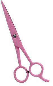 Ciseaux à cheveux roses, lame en acier inoxydable, pour droitiers, ciseaux de coiffure professionnels, manche long, pour salon de coiffure - Product Image 3