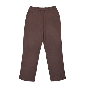 Pantalon de survêtement marron pour homme, taille élastique, en tissu tricoté, décontracté, respirant, pour l'automne - Product Image 4
