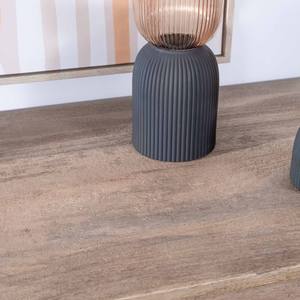 Vandana Crystal Matter 6-door glass-fronted <b>sideboard</b> in solid mango wood, 190cm Maestro - Product Image 3