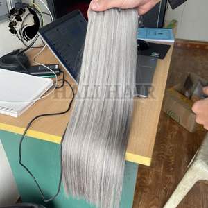 Approvisionnement en gros 100% Vietnamien Trame Droite Vierge Cheveux Humains Pleine Cuticule Couleur Naturelle Super Double Extensions de Cheveux Humains - Product Image 6