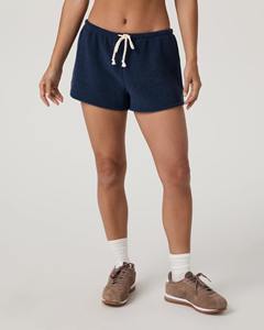 Shorts de Felpa de Algodón para Mujer, Modernos y de Alta Calidad, Cintura Alta Elástica, Shorts Deportivos para Mujer - Product Image 1