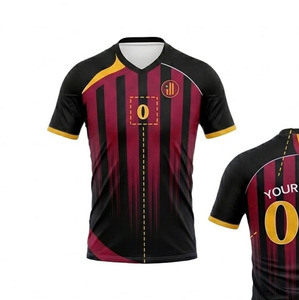เสื้อรักบี้พรีเมียมคุณภาพสูงสั่งทำพิเศษ แขนสั้น ระบายอากาศได้ดี แห้งเร็ว ดีไซน์แบบซับลิเมชั่น สำหรับชุดกีฬาฝึกซ้อมและทีม - Product Image 2
