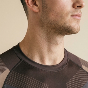 Men Sporty Jersey Sports Compression Shirt Custom Sublimation Print Long Sleeve Tight Fit Gym Workout Running Athletic - Product Image 4