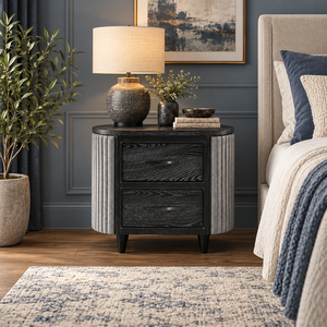Cómoda versátil B24D1 con dos puertas, cómoda de almacenamiento para dormitorio, cómoda de cajones fabricada en Malasia, selección de muebles para el hogar. - Product Image 1