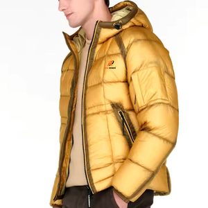 Blousons matelassés pour hommes, nouvelle mode, multicolores, manteaux en duvet pour hommes, logo personnalisé, blousons d'hiver pour hommes, vente en gros, élégants - Product Image 1