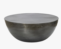 Table basse en métal d'excellente qualité Table basse en aluminium d'apparence moderne Table basse d'aspect de haute qualité en laiton antique