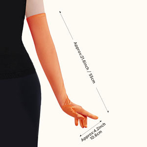 Gants longs pour femmes, élastiques, respirants, protection solaire, adaptés aux fêtes, aux événements en plein air et aux mariages - Product Image 4