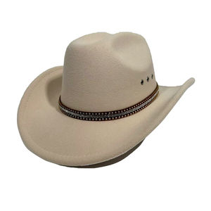 Sombrero Vaquero Estilo Occidental Europeo Americano, 100% Poliéster, Bordado 3D, para Hombre y Mujer, Verano, Casual, a la Moda - Product Image 2