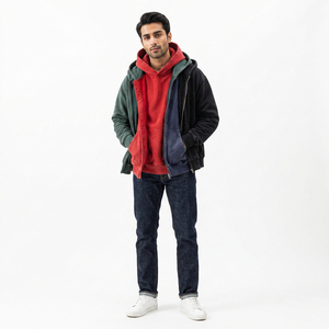 Winter Custom Oversized <b>Plain</b> Cotton Blank <b>Hoodies</b> Men's Pullover Unisex Plus Size Men's <b>Hoodies</b> & Sweatshirts - Product Image 1