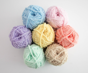 High Poodle (80g) Corea del Sur Colorful Softpoly Yarn suave y esponjoso para ganchillo Knitters Bag Outfit and Crafts - Product Image 6