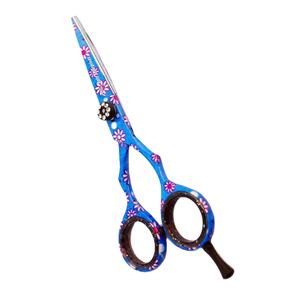 Tijeras de peluquero de corte de pelo profesional al por mayor hermosas tijeras de 5,5 pulgadas para instrumentos de belleza de precisión - Product Image 1