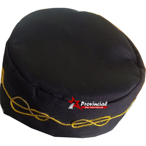 Chapeaux de la franc-maçonnerie en coton brodé à la main, couleur et logo personnalisés - Product Image 1
