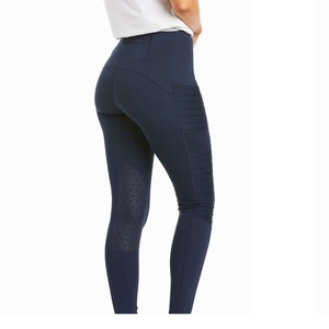 High Quality 4-way Stretch Horse Riding Breeches Leggings Tights Equestrian Wear Pants on Technical Fabric with Soft Feel - Product Image 5