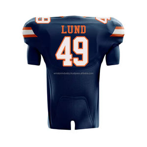 Camiseta de Fútbol de Poliéster de Alta Calidad, Diseño Transpirable Único, Ropa Deportiva de Fútbol Americano para Hombre Adulto - Product Image 2