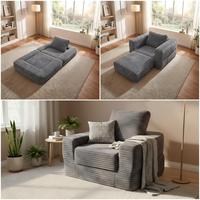 Canapé-lit simple moderne pliable 2026, chaise-lit convertible gain de place, chaise-lit compressée sous vide pour appartement