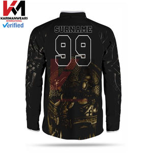 Camiseta de Paintball Personalizada, Tejido Ligero y Transpirable con Impresión de Logotipo Sublimado, Diseño de Manga Larga, Material de Secado Rápido - Product Image 3