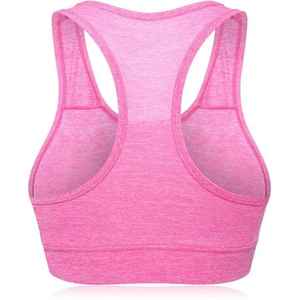 Women's Eco Friendly Nylon Sports Bra Removable <b>Padding</b> High Support Quick Dry Yoga Gym Fitness Workout Activewear Top - Product Image 2