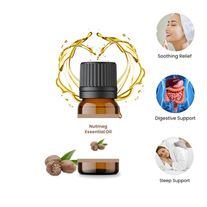 Aceite Esencial de Nuez Moscada 100% Puro – Destilado al Vapor, Certificado GMP e ISO, Origen India, Alta Calidad, Venta al por Mayor, Myristica Fragrans - Product Image 1