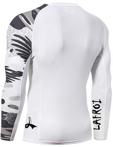 Wholesale Custom Unisex Rashguard UPF 50 Crossfit Training Sublimation Anti Odor Compression Polyester OEM Factory OEM Wholesale - Product Image 6