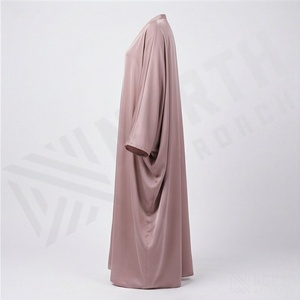 Khimar large à design simple, fait main, grande taille, Abaya pour femmes musulmanes, vêtements modestes, idéal pour la prière et l'Aïd, vente en gros - Product Image 3