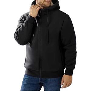 2026 Latest Fashion <b>Men's</b> Winter Warm Hooded Jacket Fleece Lined Softshell Jacket Waterproof Windproof <b>Hoodie</b> <b>Sherpa</b> Coat <b>Hoodie</b> - Product Image 2