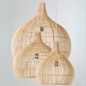 ผู้จัดจำหน่ายโคมไฟหวายทำมือ โคมไฟแขวนตกแต่งเป็นมิตรกับสิ่งแวดล้อม ปรับแต่งได้ ทนทาน จากเวียดนาม - Product Image 6