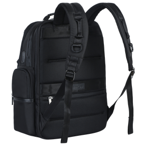 SAKOS Business <b>Laptop</b> <b>Backpack</b> Polyester Waterproof Zipper Portable USB Travel Below 24L Air Cushion Belt Casual Unisex Office - Product Image 5