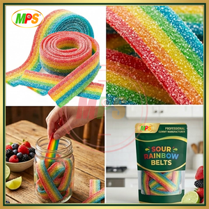 Caramelle Gommose Sour Belts all'Ingrosso, Prezzo Diretto di Fabbrica, Alto Margine, Caramelle alla Liquirizia per Importatori, Tempi di Consegna Rapidi e Fornitura Stabile - Product Image 3