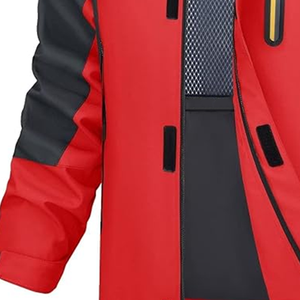 เสื้อแจ็คเก็ตฮาร์ดเชลล์พิมพ์ลาย มีหลายกระเป๋า ปรับชายเสื้อได้ กันลม กันน้ำ ระบายอากาศได้ดี ซิปยาวเต็มตัว เหมาะสำหรับทุกเพศทุกวัย ไซส์พลัส - Product Image 2