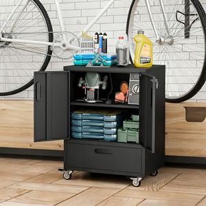 Carrello Portautensili Mobile in Acciaio Rinforzato 40'' H x 30'' L x 20'' P - Product Image 2