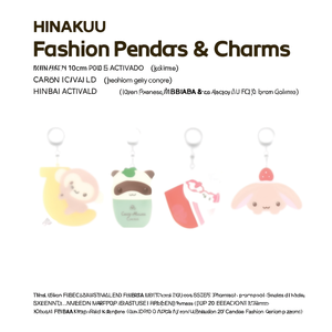 Hinakuu พวงกุญแจตุ๊กตาน่ารัก10ซม., พวงกุญแจทางการ MD จากร้านสบายๆจี้แฟชั่นและเสน่ห์ - Product Image 3