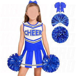 Disfraz de Animadora para Niñas, Traje de Animadora, Vestido de Animadora para Fiesta de Halloween, Uniforme Escolar - Product Image 3