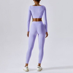 Leggings de yoga pour femmes en spandex/nylon/polyester de haute qualité, fabriqués au Pakistan avec un service professionnel pour les acheteurs. - Product Image 2