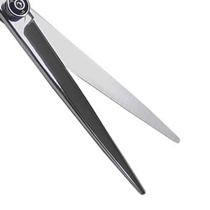 Ciseaux de barbier professionnels de qualité supérieure en acier inoxydable, tranchants, pour droitiers, manche moyen, non pliables, pour usage en salon - Product Image 6