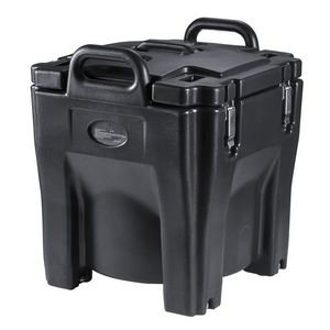 Contenitore Termico Impilabile da 32Qt per Alimenti, Box Catering in Acciaio Inox, Caricamento dall'Alto, in LLDPE per Ristoranti e Hotel - Product Image 1
