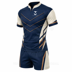 Uniforme de Rugby Personalizado de Alto Rendimiento, Transpirable, de Secado Rápido, Tela Suave, Servicio OEM, Impresión por Transferencia de Calor - Product Image 6