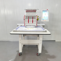 Machine à broder multi-aiguilles pour la couture professionnelle avec des couleurs flexibles et une haute productivité