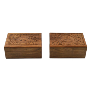 Best Quality Handmade <b>Wooden</b> Jewelry Storage Organizer Box Polished Technique for Home Kitchen Wedding Christmas Jewelry Display - Product Image 2